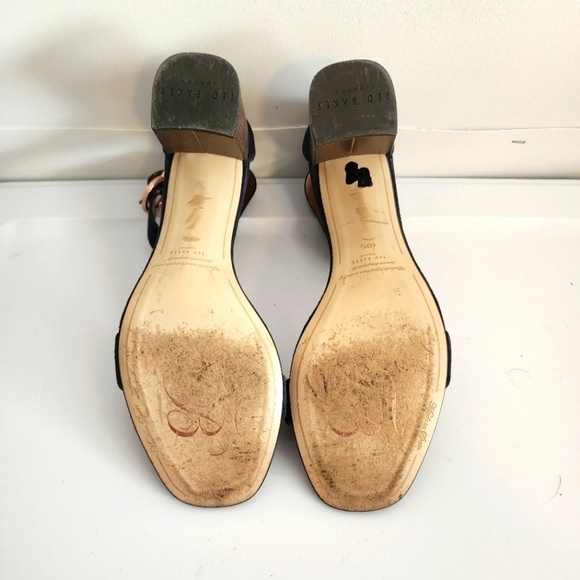 Ted Baker Ankle Strap Heels - Picture 8 of 8